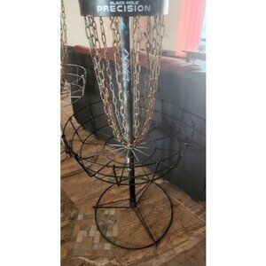 Sports Black Hole Precision 12-Chain Portable Disc Golf Basket Target